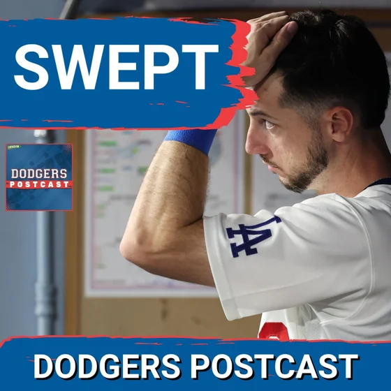 DODGERS POSTCAST: Dodgers lead 4-0 but couldn't handle the red hot Brewers & are swept in the NLCS