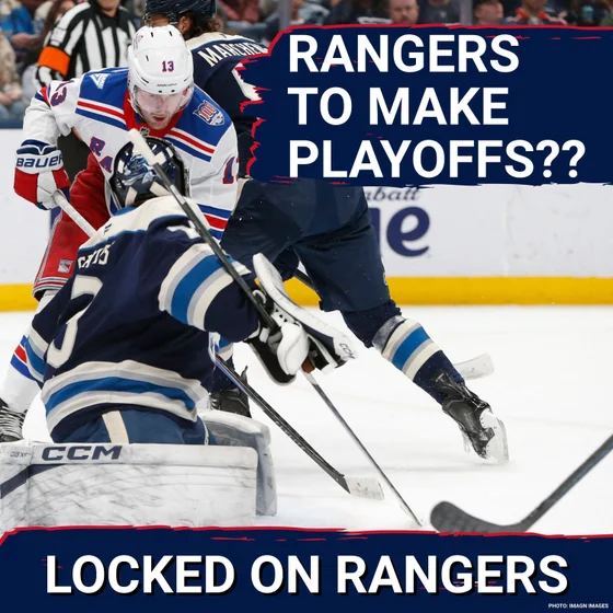 Rangers in PLAYOFFS??? Talking Alberts Smits, Pavel Dorofeyev, Oliver Bjorkstrand & more in crossover with LO Jackets!