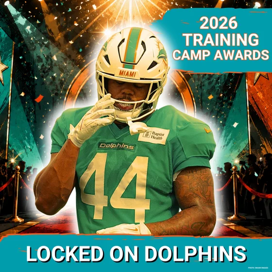 The 2026 Miami Dolphins Training Camp Awards Ceremony