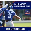 GIANTS SQUAD SHOW: IT'S DOLPHINS WEEK IN MIAMI!