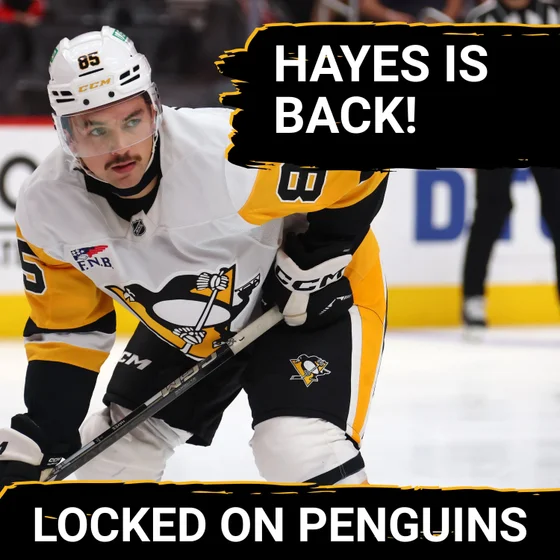 Avery Hayes is BACK, plus, how many points do the Penguins need for the playoffs?