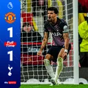 10-man Spurs get dramatic draw at Old Trafford as Man Utd booed off