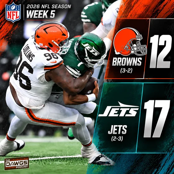 Browns x Jets: Week 5 Game Reactions - Cleveland Browns Podcast for 10/11/26
