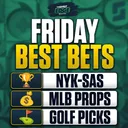 Knicks vs. Spurs Game 2 Picks + MLB Props | Early Edge