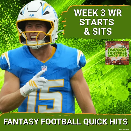 WIDE RECEIVER BOOM: Ladd McConkey, Garrett Wilson, and Jalen Coker HIGHLIGHT Fantasy MUST-STARTS