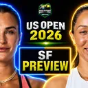Aryna Sabalenka vs Jessica Pegula - Preview & Prediction - 2026 US Open Semi Final