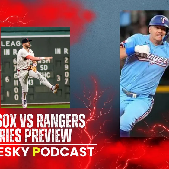 The Pesky Podcast Red Sox vs Rangers Series Preview with Kane McCutchen
