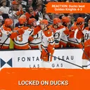REACTION: Ducks beat Golden Knights 4-3