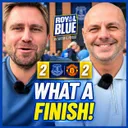 LATE DRAMA! Maitland-Niles' 90th Min Screamer Rescues Point! 🚀 | Everton 2-2 Man Utd Post-Match