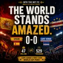Cape Verde Earns a Historic Point Against Spain