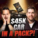 A $45K Car Inside a Trading Card Pack?! | Alladan Flinn, Based Trading Cards