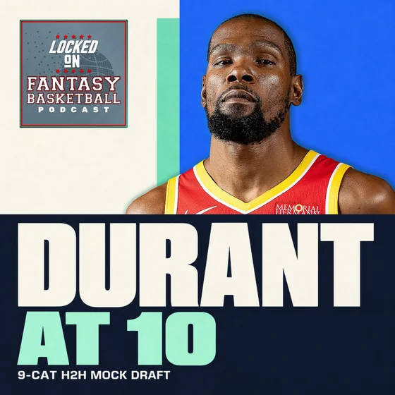 Fantasy Basketball Mock Draft Pick 10 - Kevin Durant Build