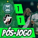 LIVE PÓS-JOGO | CORITIBA 1x1 VASCO | COXA BUSCA EMPATE NO FINAL