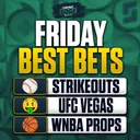 Friday's BEST BETS: MLB Picks + WNBA + UFC + Golf