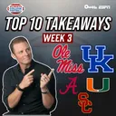 McElroy’s Top 10 Takeaways from Week 3! | Always College Football