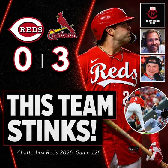 Game 126 - Cardinals 3, Reds 0 (Noelvi Marte Optioned, Joey Votto Wants Reds GM Job?)