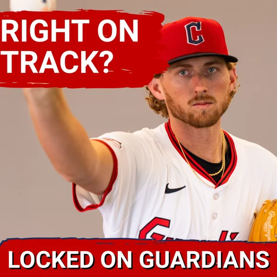 Cleveland Guardians Tanner Bibee TRENDING UP Towards Opening Day | Top Prospect Rankings Debate