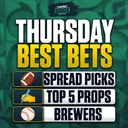 Thursday's BEST BETS: Thursday Night Football Picks + MLB Bets