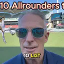 Top 10 Touring Test Allrounders to Australia since 1979
