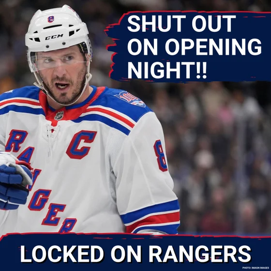BAD: Rangers SHUT OUT on Opening Night, suffer MELTDOWN in final four minutes against Bruins