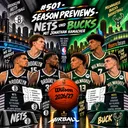 #501 Season Previews - Nets und Bucks mit Jonathan Hamacher