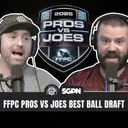 Pros vs Joes FFPC Best Ball Draft (Ep. 2637)