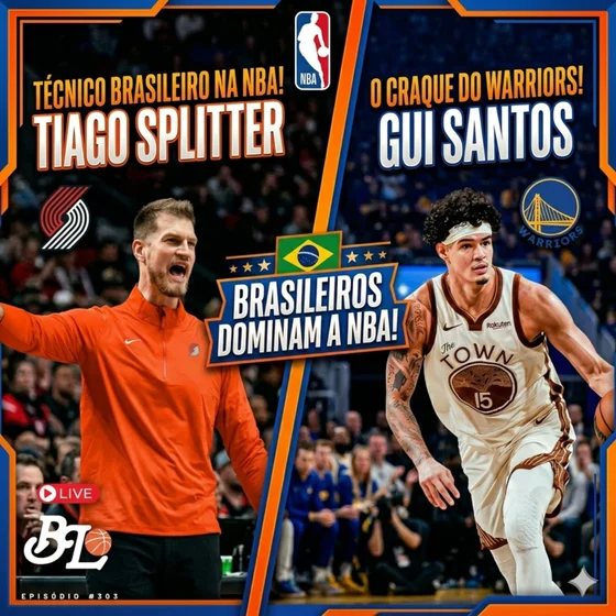 Podcast #303 - Brasil voando na NBA e fracassos na temporada