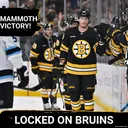 Bruins Dominate Mammoth: Pastrnak Erupts, Swayman Shines + Edvinsson Report
