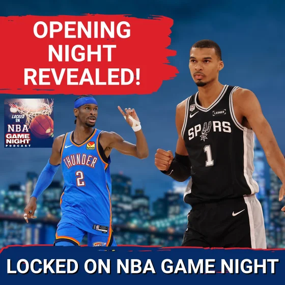 GAME NIGHT: Opening Day, Christmas Day Schedule DROPS! | Victor Wembanyama and Shai Gilgeous-Alexander Headline!