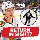 Connor Bedard BACK at Chicago Blackhawks Practice! What's Next for His Return? | CHGO Blackhawks