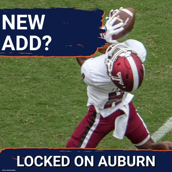 Auburn Football Adds New Wide Receiver