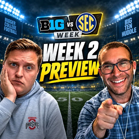 Big Ten vs SEC Week Preview: Who Gets Upset This Week? | MAC vs Big Ten | AP Poll Reaction
