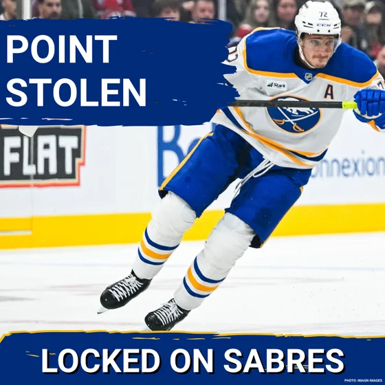 Buffalo Sabres STEAL A POINT in Montréal without Rasmus Dahlin