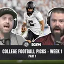 College Football Picks Week 1 Part 1 (Ep. 2671)