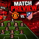 MUFC vs. Atletico Madrid: My confidence is low.