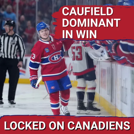 Montreal Canadiens crush Capitals | Cole Caufield & Nick Suzuki deliver statement win | Kirby Dach, Jake Evans set examples