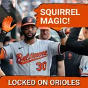 Three homers and a lucky squirrel lead the Orioles to an 8-5 win over the Tigers!