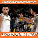 Brandon McCoy Injury, Trey Mckenney Shines, & More Michigan Exhibition Takeaways