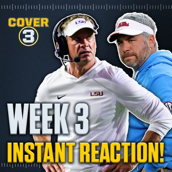 WEEK 3 INSTANT REACTION: Ole Miss Wins THRILLER Over Lane Kiffin & LSU | SMU-Louisville | Texas A&M Upset | MORE!
