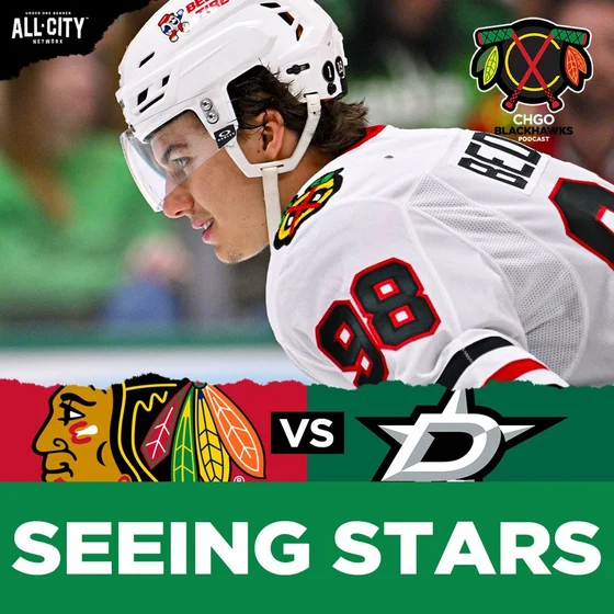 BLACKHAWKS POSTGAME: Bedard’s Late Goal NOT ENOUGH in OT Loss vs Dallas Stars | CHGO Blackhawks