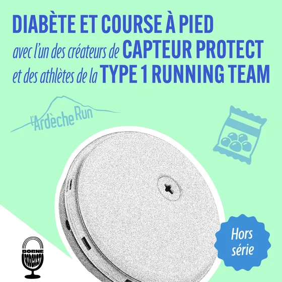 Diabète et course à pied avec l’un des créateurs de Capteur Protect et des athlètes de la Type 1 Running Team
