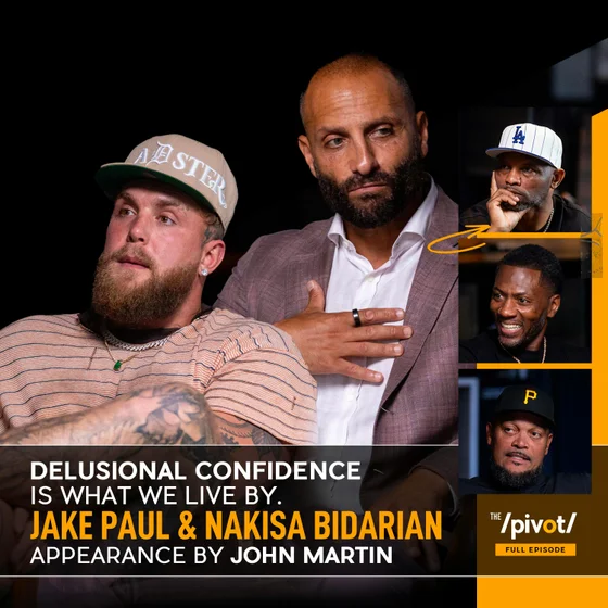 Jake Paul on his biggest pivot in sports and business,  taking punches, why he feels he can play in the NFL, the true value of Nakisa Bidarian brings to MVP Sports and the blockbuster move to partner with PFL and John Martin to expand into MMA.