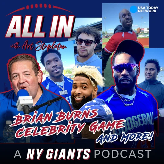 Brian Burns celebrity softball game reaction with interviews and more!