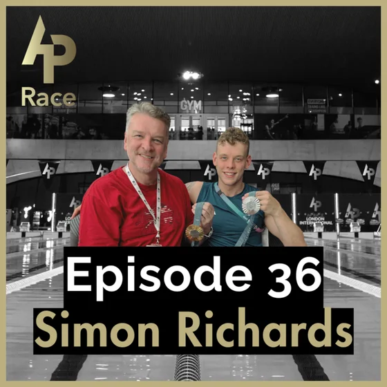 E36 Simon Richards. Enjoy it, work hard and listen to your coach - A swimming parent perspective!