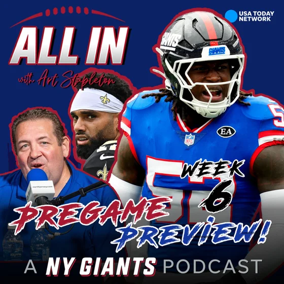 Pregame Report: The New Orleans Saints visit the New York Giants in week six of the 2026 season