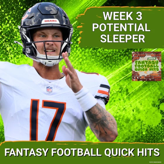 EMERGENCY START: Tyson Bagent and Chicago Bears Command FANTASY Attention—ADD These Sleepers