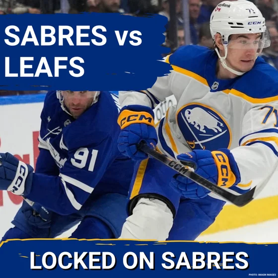 Buffalo Sabres and Toronto Maple Leafs ready to FLY up and down the ice in high event matchup