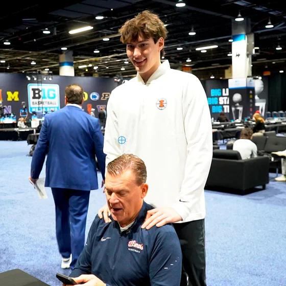Ep. 1239 - Brad Underwood, David Mirković and Andrej Stojaković at B1G Media Days