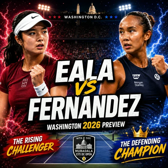 Eala vs Fernandez | Washington Open 2026 | Round 2 Preview & Prediction