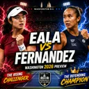 Eala vs Fernandez | Washington Open 2026 | Round 2 Preview & Prediction